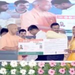 Chief Minister Yogi Adityanath celebrated Diwali in Vantangiya village in Gorakhpur.