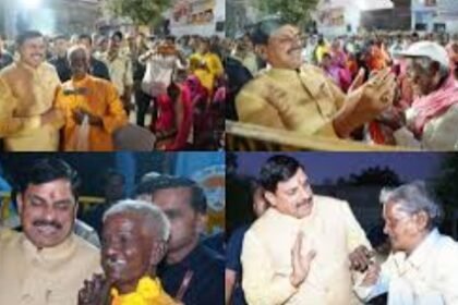Chief Minister Dr. Yadav celebrated Diwali with leprosy patients in Ujjain