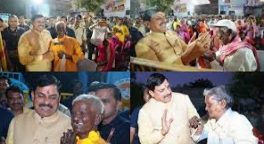 Chief Minister Dr. Yadav celebrated Diwali with leprosy patients in Ujjain