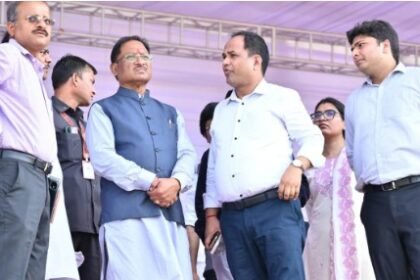 CM Sai reached PM Modi's visit regarding Nava Rajput
