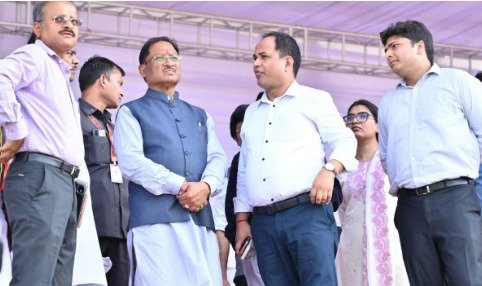 CM Sai reached PM Modi's visit regarding Nava Rajput