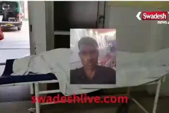 Firozabad: Death was running along with the young man riding the bike, suddenly he stopped the bike and then....!
