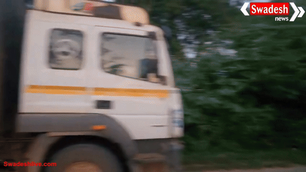 कांकेर एनएच-30 पर बस और ट्रक की टक्कर, 12 घायल