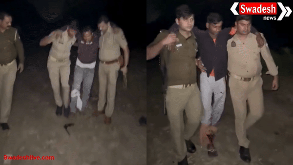 फिरोजाबाद: पुलिस मुठभेड़ में बिजली के तार चोरी करने वाले गिरोह के 4 शातिर गिरफ्तार, दो गोली लगने से घायल