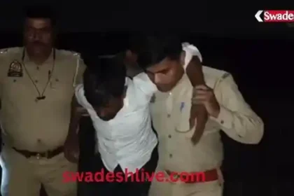 Encounter in Pratapgarh: A vicious robber was shot in the leg in police retaliation, two accused arrested.