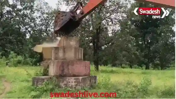Jawans demolish Naxal memorial, deal a major blow to Maoists in Gottumpalli forests