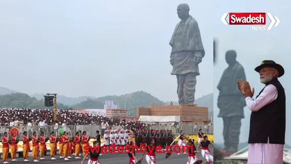 Sardar Patel wanted entire Kashmir to join India, he did what the British could not, Congress divided the country: PM Modi