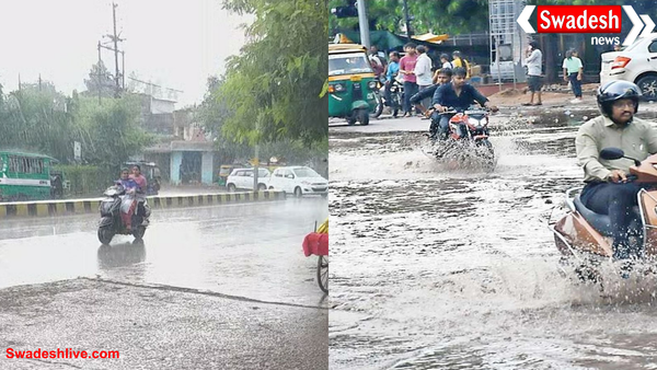 ग्वालियर में बरसात का अंतिम दौर: 3 घंटे में 23.4 मिमी, दिवाली तक सर्दी देगी दस्तक