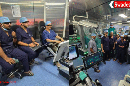 आगरा में हुई उत्तर प्रदेश की पहली रोबोटिक टेली-सर्जरी, कमलेश टंडन हॉस्पिटल ने इतिहास रचा