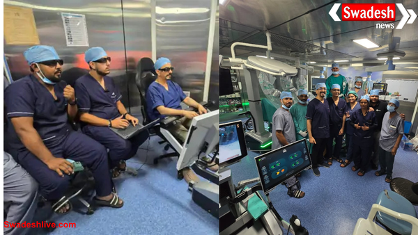 आगरा में हुई उत्तर प्रदेश की पहली रोबोटिक टेली-सर्जरी, कमलेश टंडन हॉस्पिटल ने इतिहास रचा