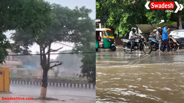 मध्यप्रदेश में भारी बारिश का अलर्ट: ग्वालियर-चंबल में कोटे से ज्यादा पानी, पूर्वी जिलों में तेज बारिश का खतरा