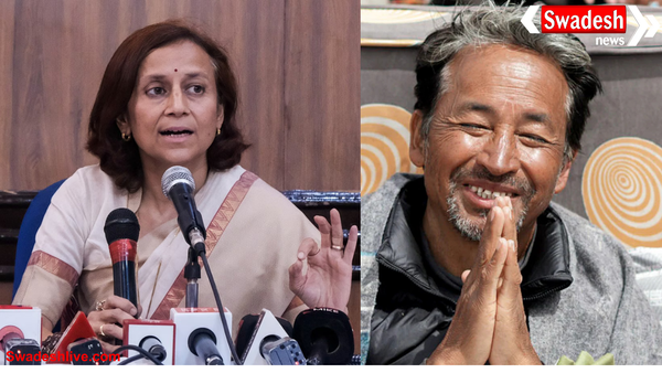 गीतांजलि वांगचुक ने सुप्रीम कोर्ट में पति की रिहाई के लिए याचिका दायर की