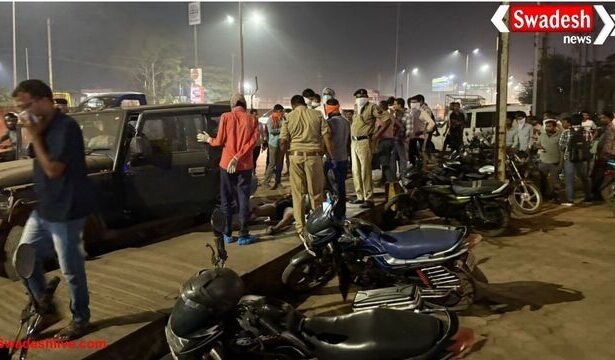 रायपुर में थार गाड़ी में युवक का शव मिलने से मचा हड़कंप