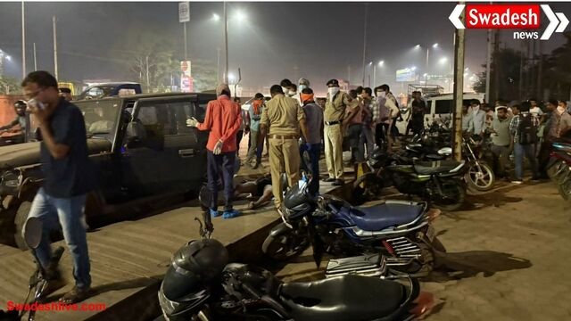 रायपुर में थार गाड़ी में युवक का शव मिलने से मचा हड़कंप