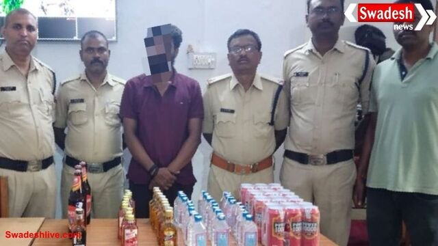 अनूपपुर में दीवाली के मौके पर अवैध जुआ और शराब पर छापा, 8 जुआरी गिरफ्तार