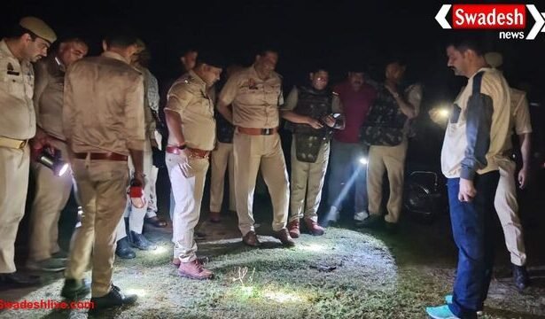 UP: कुरावली में लूट के आरोपी से पुलिस की मुठभेड़, एक घायल