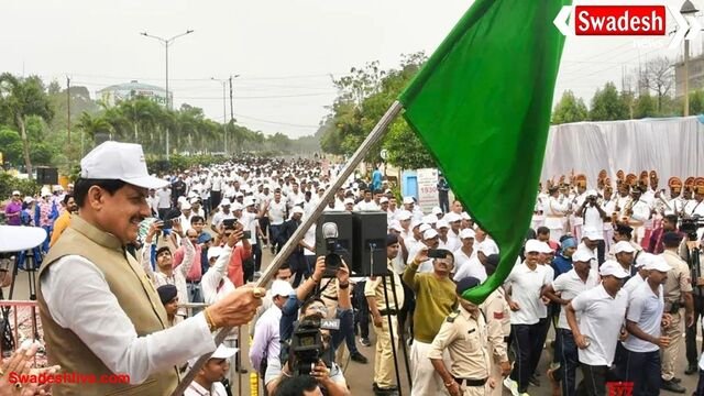 साइबर जागरूकता रन-2025: मुख्यमंत्री डॉ. मोहन यादव ने दिखाई हरी झंडी