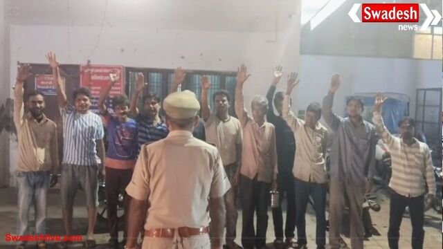 आगरा पुलिस का अभियान: खुले में शराब पीने वालों पर सख्ती, 204 लोग पकड़े गए
