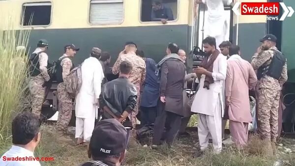 बलूचिस्तान में पाकिस्तान ट्रेन पर IED ब्लास्ट, जफर एक्सप्रेस फिर निशाने पर