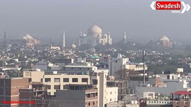 अक्टूबर में आगरा की हवा खराब, पिछले 22 दिनों में केवल 1 दिन ही दिन अच्छा रहा AQI