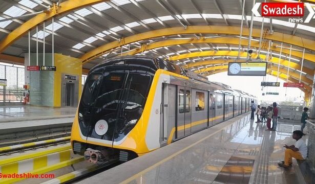 दिवाली पर शाम 7 बजे तक ही चलेगी आगरा मेट्रो