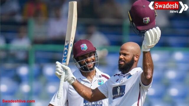 जॉन कैंपबेल ने भारत में जड़ा धमाकेदार टेस्ट शतक, 23 साल बाद वेस्टइंडीज सलामी बल्लेबाज ने बनाया इतिहास