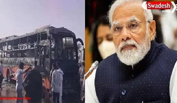 जैसलमेर बस हादसा: राष्ट्रपति और पीएम ने जताया दुख, मुआवजे का ऐलान