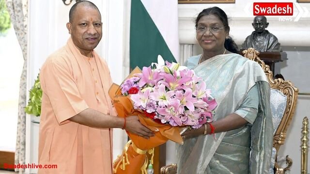 सीएम योगी ने राष्ट्रपति, उपराष्ट्रपति और पीएम मोदी से की मुलाकात, जेवर एयरपोर्ट का किया निरीक्षण