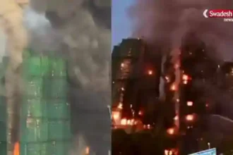 Hong Kong Massive fire breaks out in apartment, 4 dead, many injured