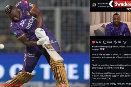 आंद्रे रसेल ने IPL से संन्यास लिया, लेकिन रहेंगे KKR के साथ; निभाएंगे पावर कोच की नई जिम्मेदारी
