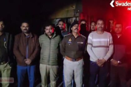 Unnao police and Special Operations Group (SOG) achieve major success; two cow smugglers arrested after encounter