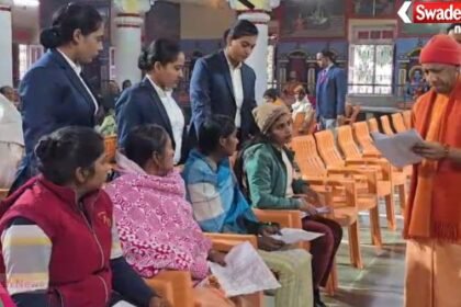 CM Yogi's public court in Gorakhpur: listened to the problems of the complainants