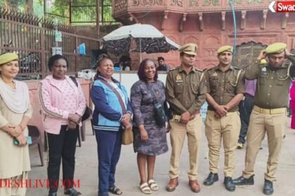 The promptness of the Taj security police arranged a meeting with the family members.