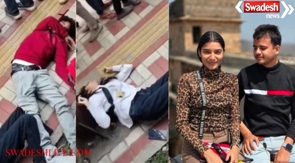 A broad daylight shootout near Bundelkhand University