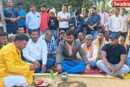 सरगुजा ब्रेकिंग: सीतापुर में दो नई सीसी रोड का भूमि पूजन