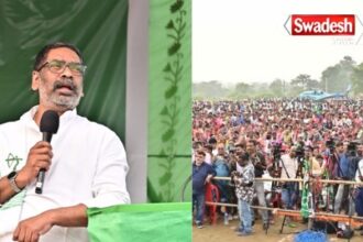 CM Hemant Soren attacks BJP, says if need be they hold feet, then strangle