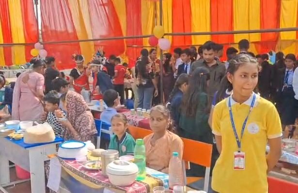 Children's Day: Creativity and patriotism resonate in Chhattisgarh, with many schools organising colourful programmes and Anand Mela.