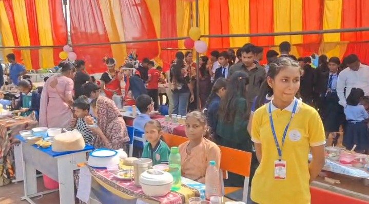 Children's Day: Creativity and patriotism resonate in Chhattisgarh, with many schools organising colourful programmes and Anand Mela.