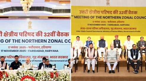 Union Home Minister Shah chaired the 32nd meeting of the Northern Zonal Council, emphasizing continued cooperation and coordination among the states.