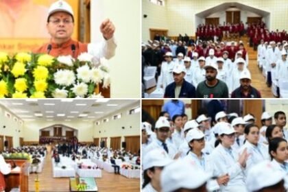 Work in mission mode towards 'drug-free' goal in Uttarakhand: CM Dhami administered the pledge on the 5th anniversary of the Drug Free India Campaign