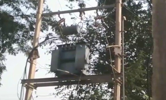 Korba: Power supply collapses in elephant-affected areas, leaving dozens of villages in darkness, disrupting children's education.