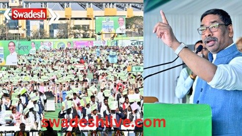 One year of the government completed under the visionary thinking and efficient leadership of CM Soren.