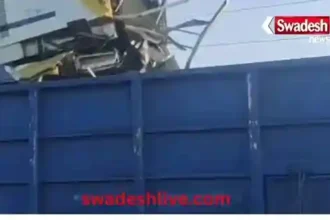 Bilaspur: Horrific train accident, passenger and goods train collide, 3 passengers reported dead, several injured