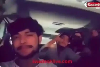 gwalior-fortuner-accident-five-youths-video-before-crash