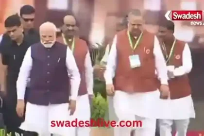 Naya Raipur: Prime Minister Modi inaugurated the new assembly building, also unveiled the statue of former Prime Minister Atal Bihari Vajpayee.