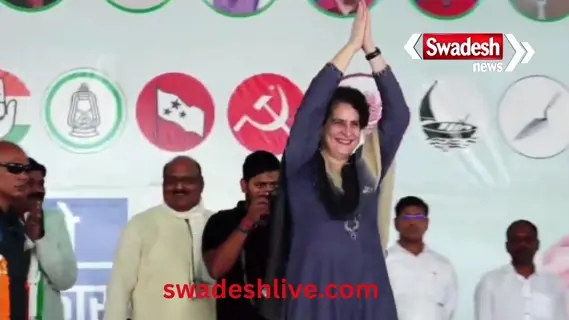 Bihar Elections 2025: Priyanka Gandhi campaigns vigorously, says she will fulfill every promise and make Rosra a district.