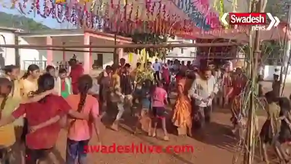 Religious fervor: Tulsi-Shaligram marriage celebrated with great pomp in Dudhawa of Narharpur, the entire village became the wedding party!