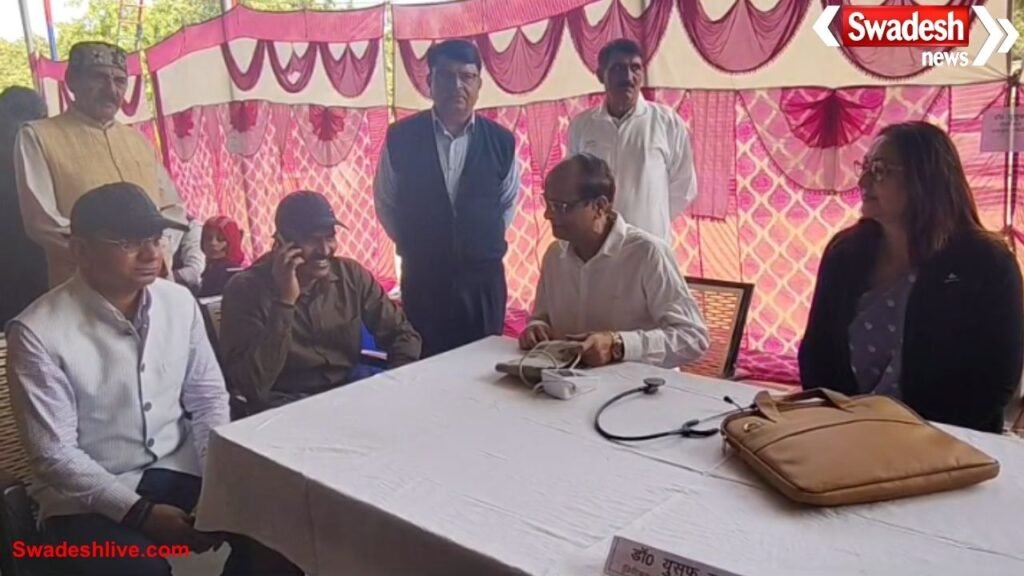 Free health camp organized for policemen at Reserve Police Line Moradabad