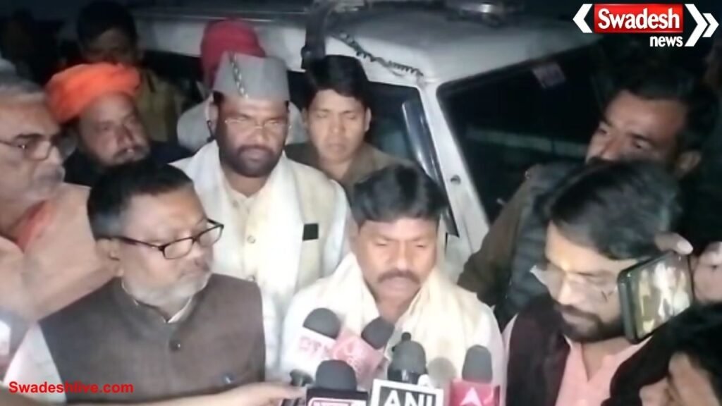 Major accident in Sonbhadra's Krishna Mines, two killed in hill crack