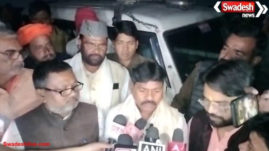 Major accident in Sonbhadra's Krishna Mines, two killed in hill crack